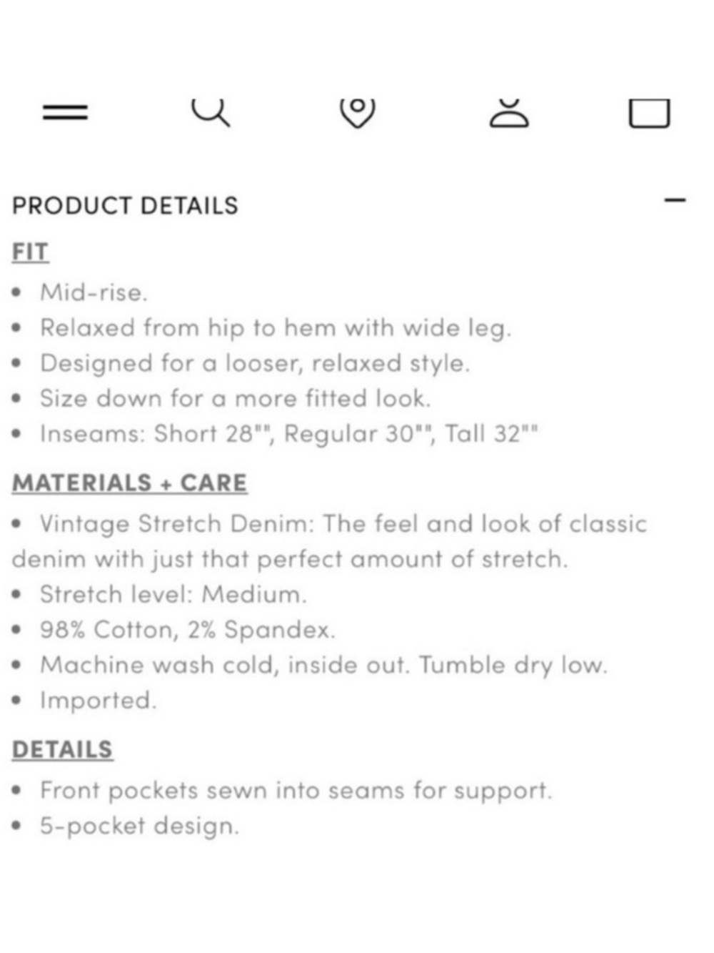 TORRID Ripped Wide Leg Jeans - Picture 7 of 10
